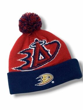 Los Angeles Angels & Ducks Knit Beanie Sixth Man